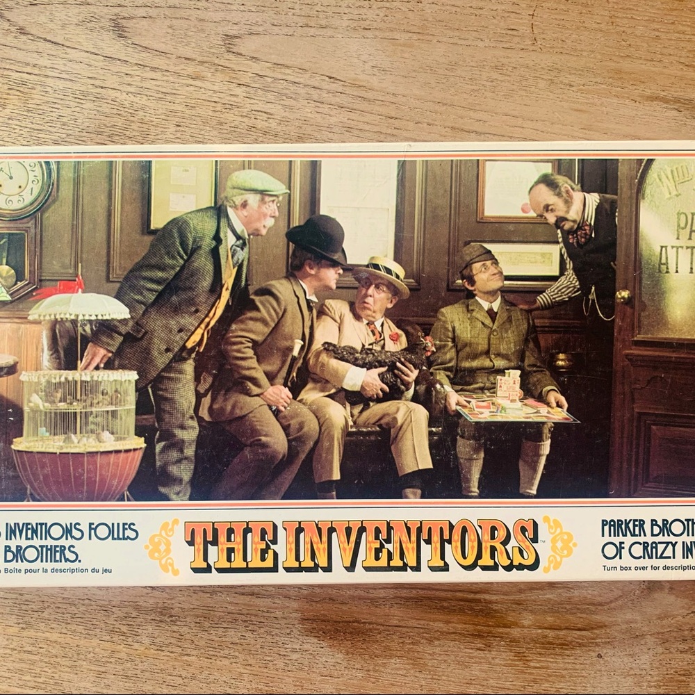 The Inventors vintage board game (1974) - Parker Brothers